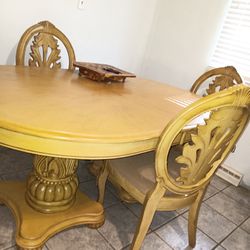 Real Wood Dining Set