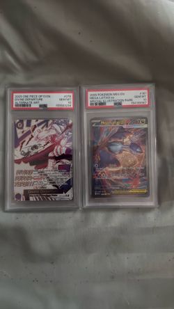 PSA 10 mega latias SIR & divine departure alt op13