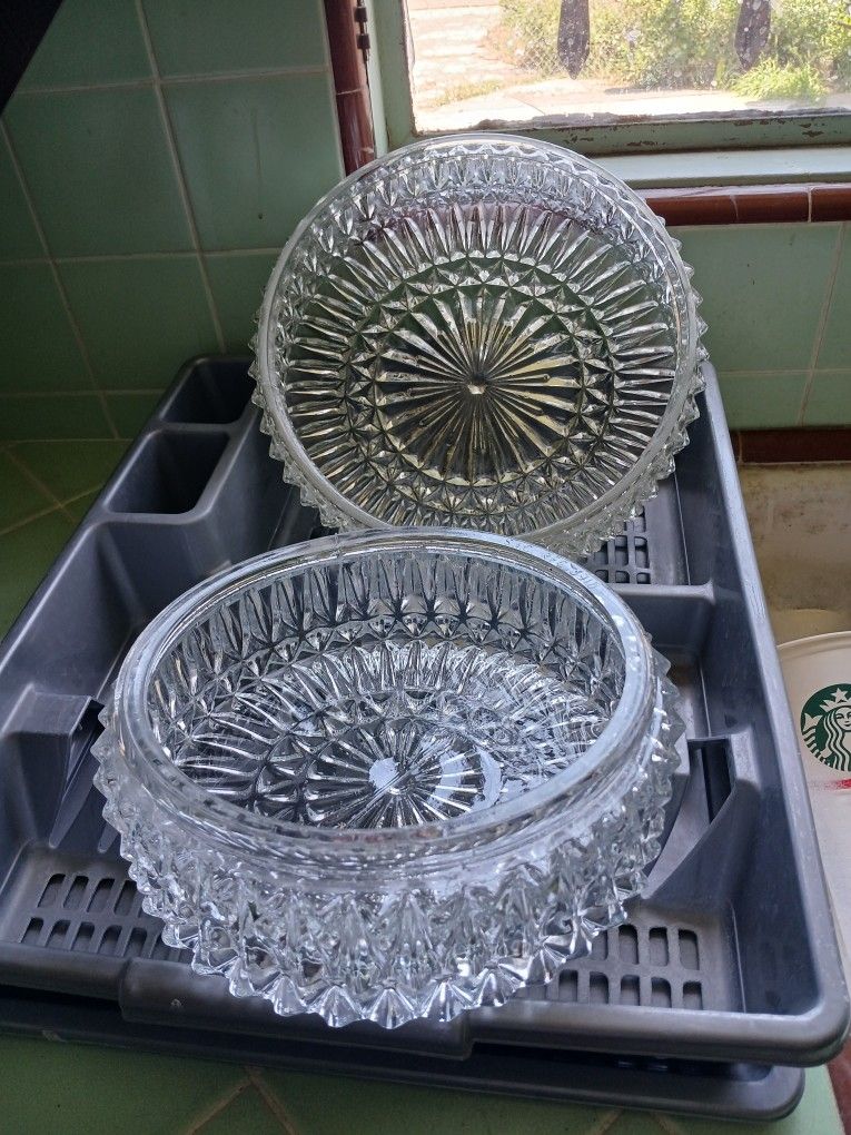 Vintage Glass Ceiling Light Covers