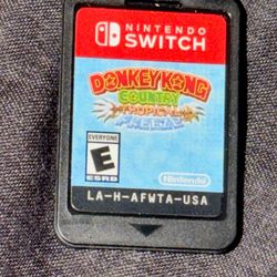 Donkey Kong Country Tropical Freeze Nintendo Switch Rated E For Everyone Used VG