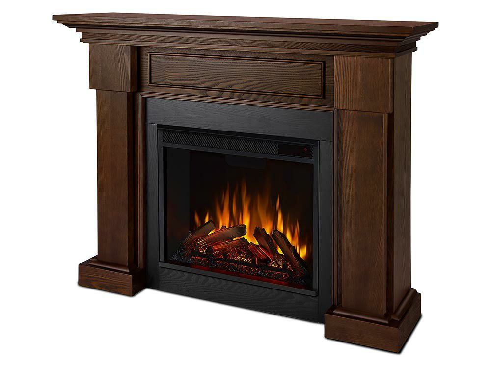 Tall Heavy Real Wood Mantel For Fireplace