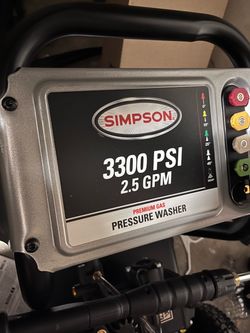 Simpson power washer