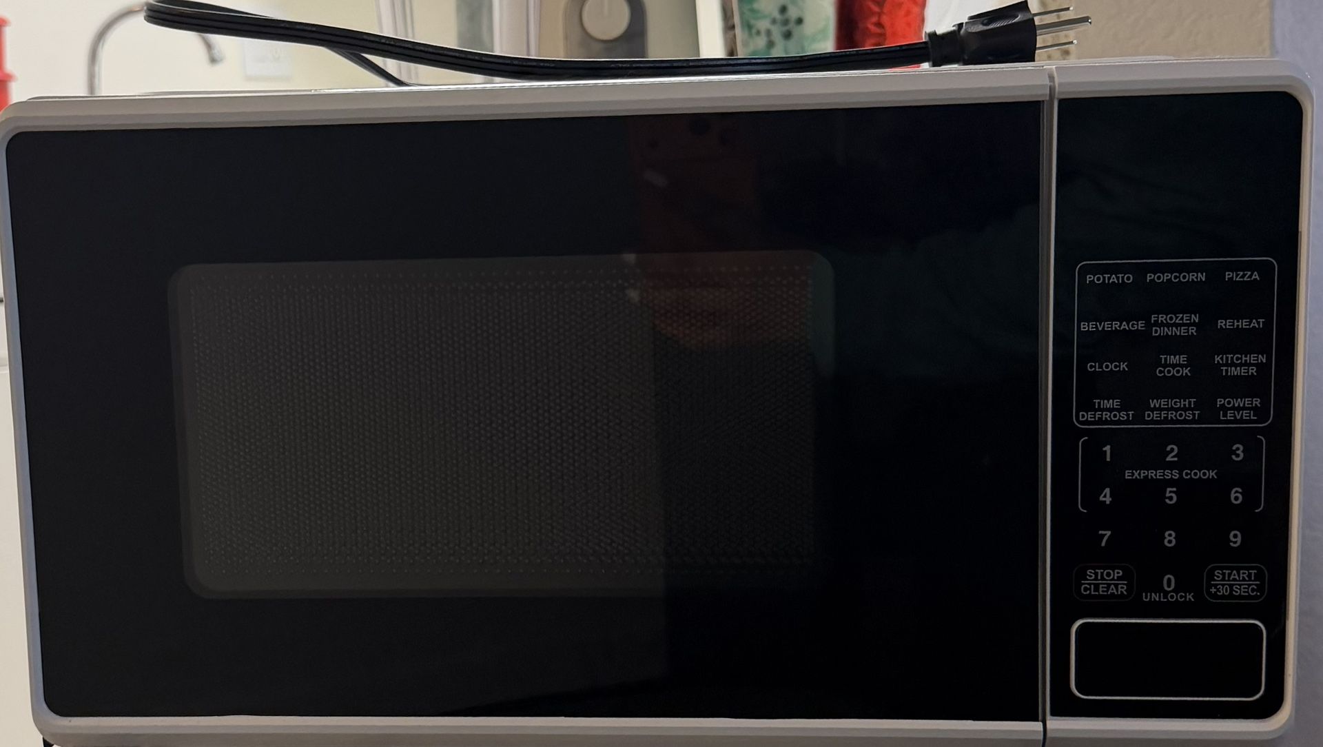 White Microwave