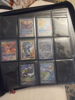 Pokémon TCG Card Binder with Rare Cards