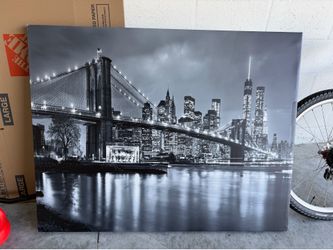 Brooklyn  Bridge NYC Picture Frame