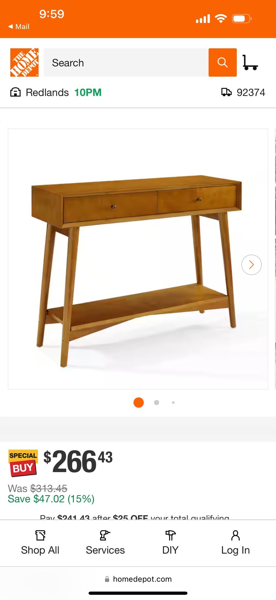 Mid Century Desk