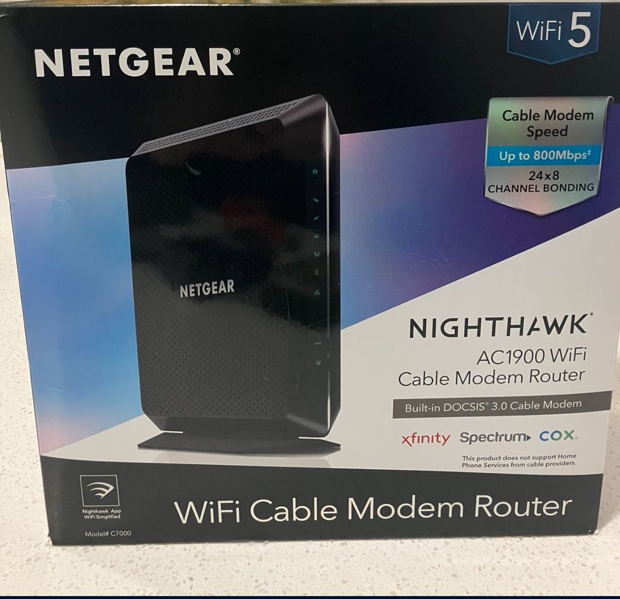 Nighthawk AC1900 WiFi Cable Modem Router (C7000v2)