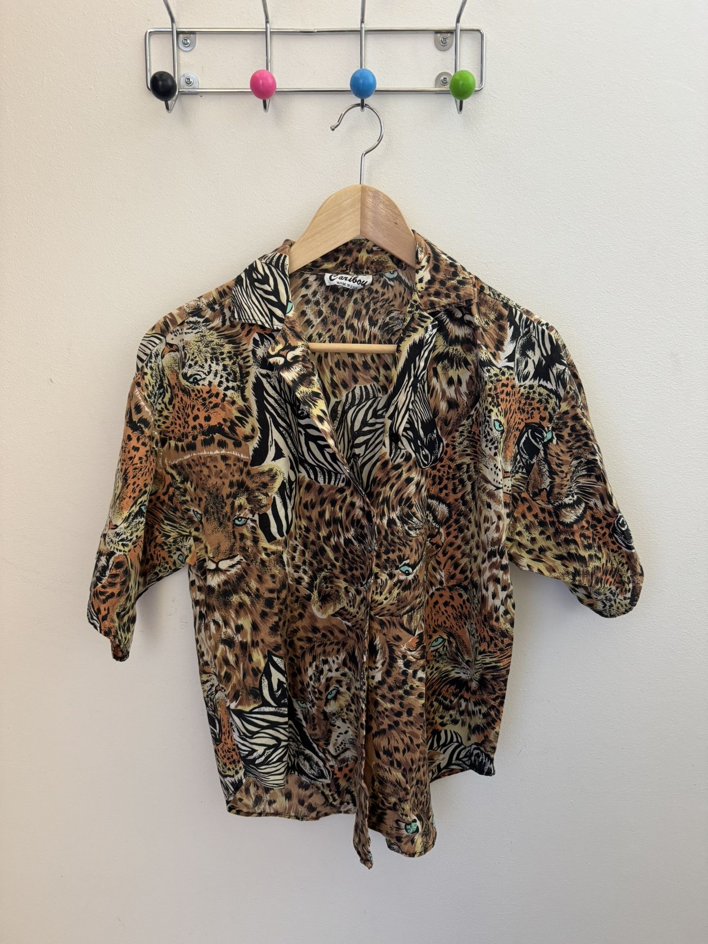 Super Fun Cheetah Zebra Lion Vintage Shirt