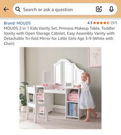 Kids Vanity Set
