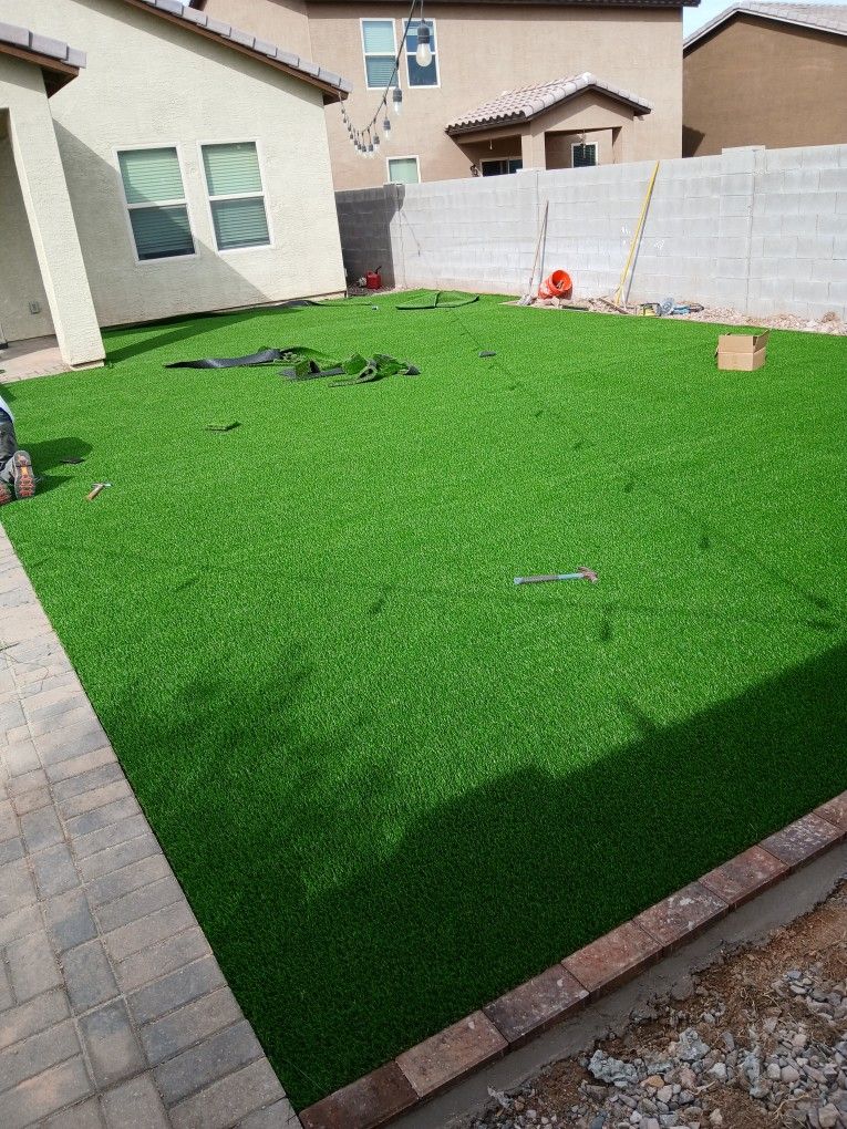 Turf And Pavers