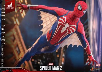 Hot Toys 1/6 Marvel's Spider-Man 2 VGM54 Spider-Man (Advanced Suit 2.0) Exclusive Figure