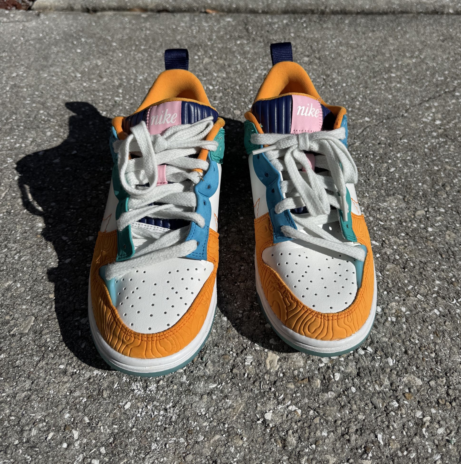 Nike Sneaker Serena Williams Design Crew x Wmns Dunk Low Sneaker Disrupt 2 'Clear Jade Sundial’ Women Size 9