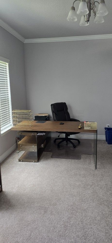 Desk And Office Chair