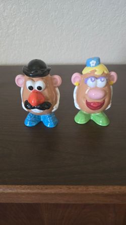 Mr. and Mrs. Potato Head Salt and Pepper Shakers