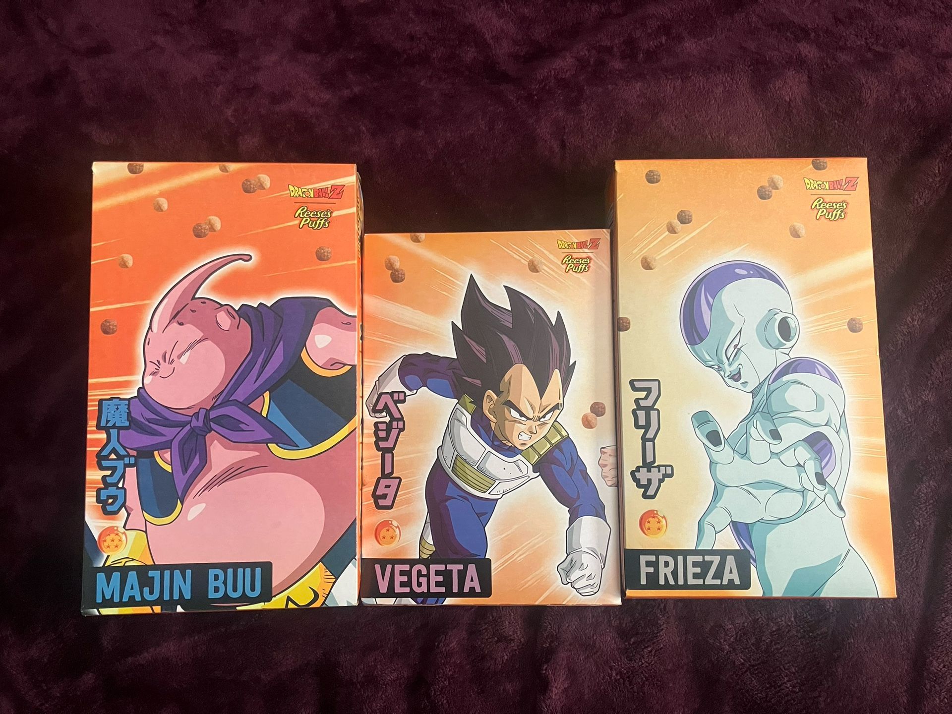Dragon Ball Z Reeces Puffs Cereal