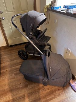 Nuna MIXX Stroller and bassinet