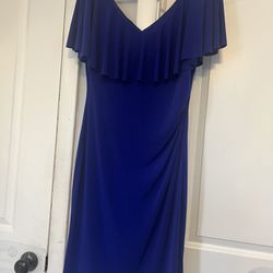 Formal Dress / Royal Blue / Size 10