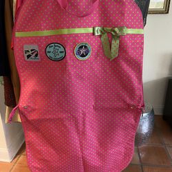 Garment bag and matching tote bag