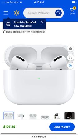2 pairs of AirPods second generation.