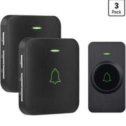 Wireless Doorbell Kit 3-Pack