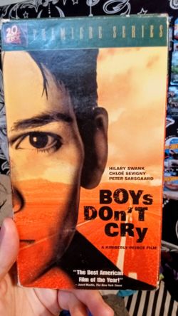 Boys Don't cry VHS