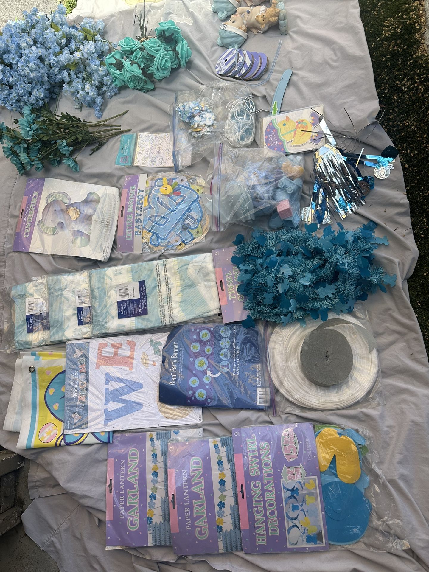 BABY BOY shower Stuff