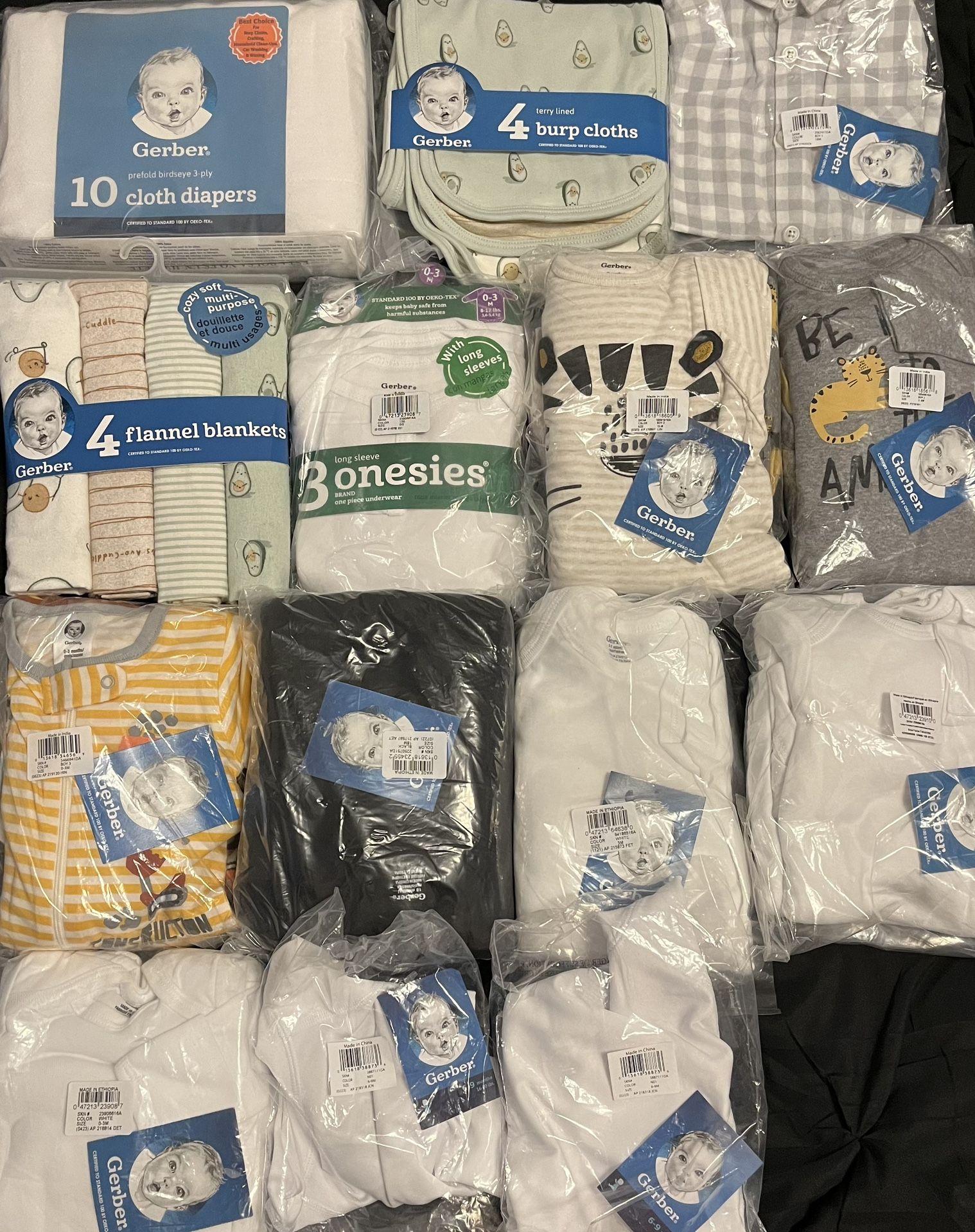 Gerber Babyboy Newborn Bundle (C)