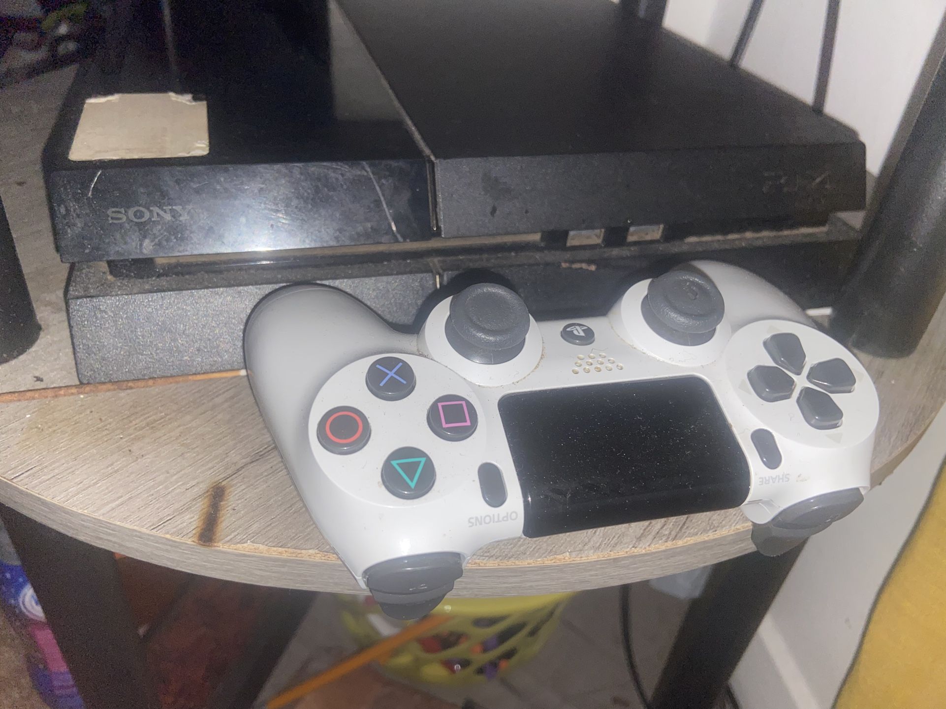 PS4 BLACK BRAND NEW With Controller And Headphones