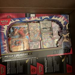 Pokemon Mega Lucario Ex Premium Figure Collection Box