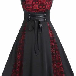 Plus Size Gothic Dress
