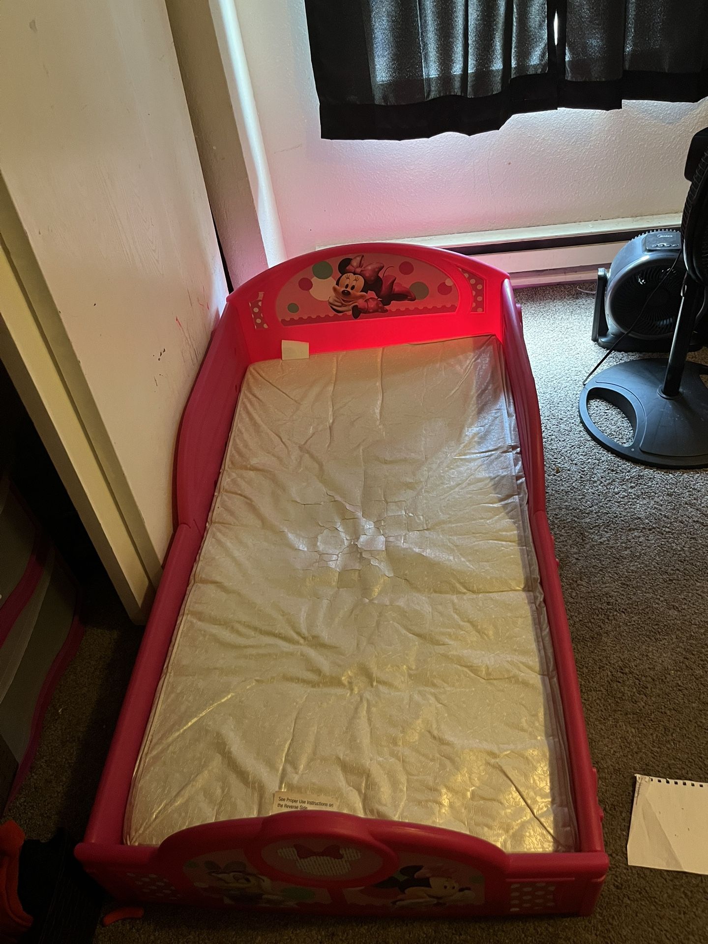 Toddler Bed W/ Mattress