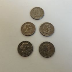 1979 Susan B Anthony  Coins
