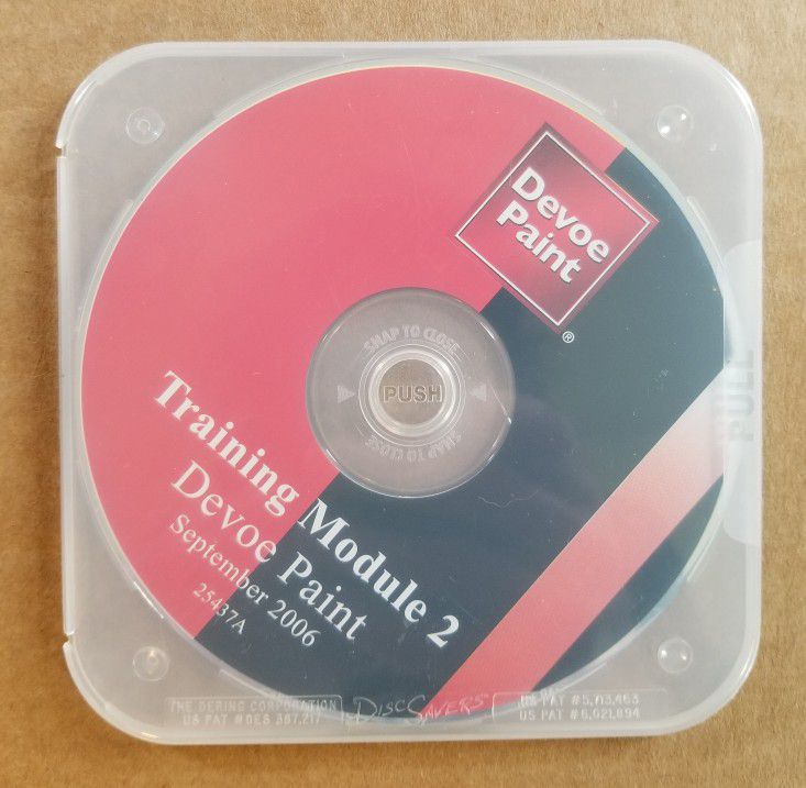 Devoe Paint Training Module 2 September 2006 CD-ROM