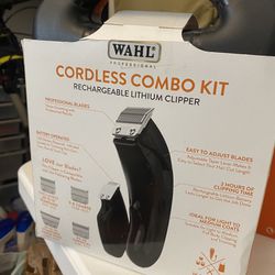WAHL Cordless combo Kit