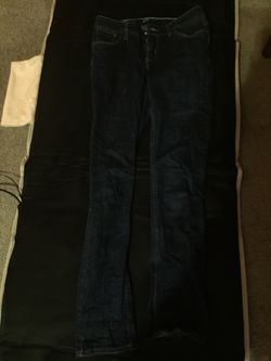 Levis blue dark blue jeans size 12 skinny