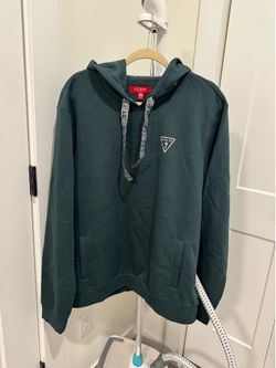 GUESS Los Angeles Men’s Hoodie Size XL Dark Green – New Without Tags