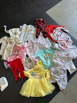 Baby clothes all 12m & under