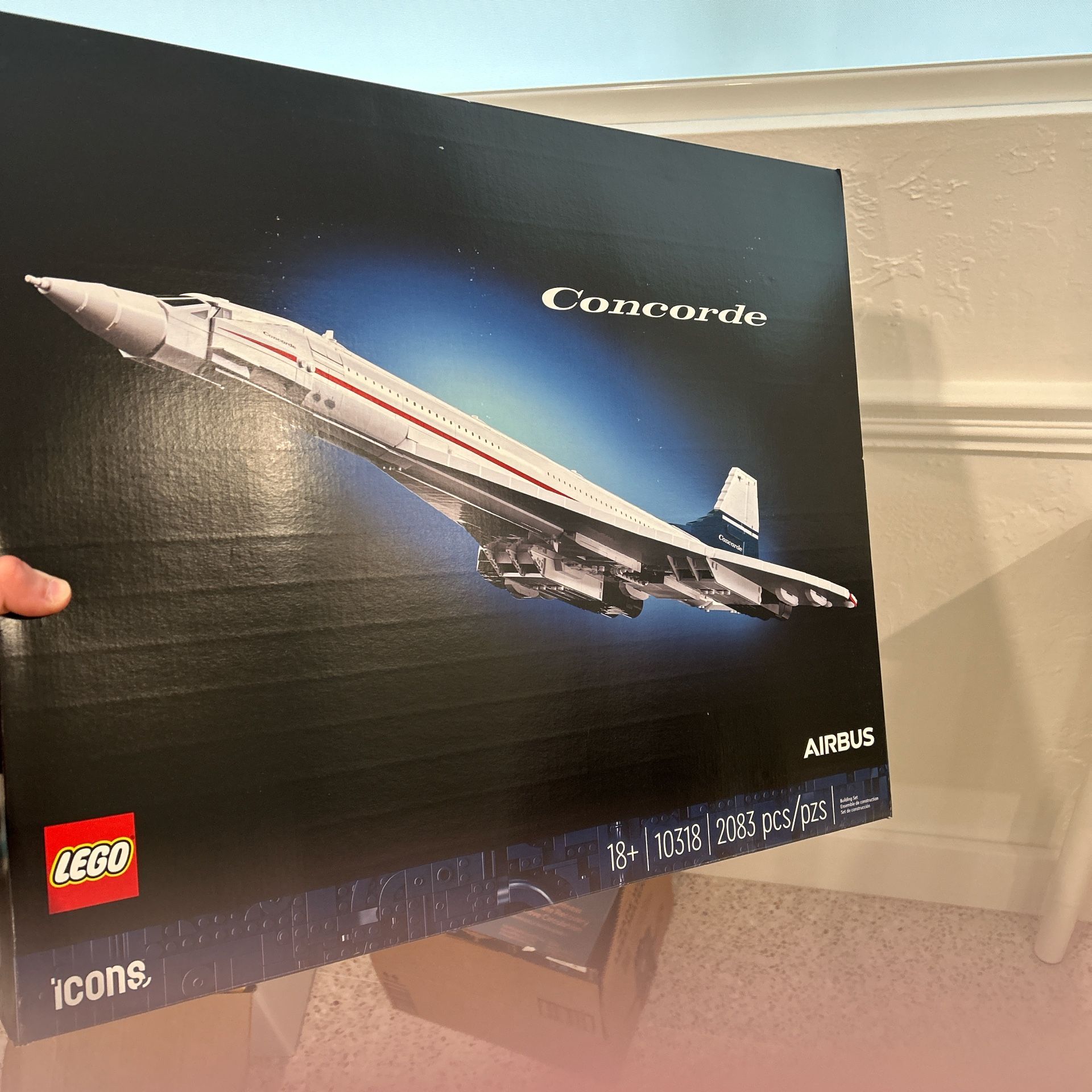 Used Lego Concorde set 10318