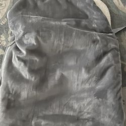 JJ Cole Bundle Me- Baby Car Seat Cover, Graphite Gray