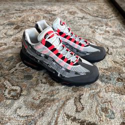Nike Air Max 95 atmos We Love Nike Bright Crimson