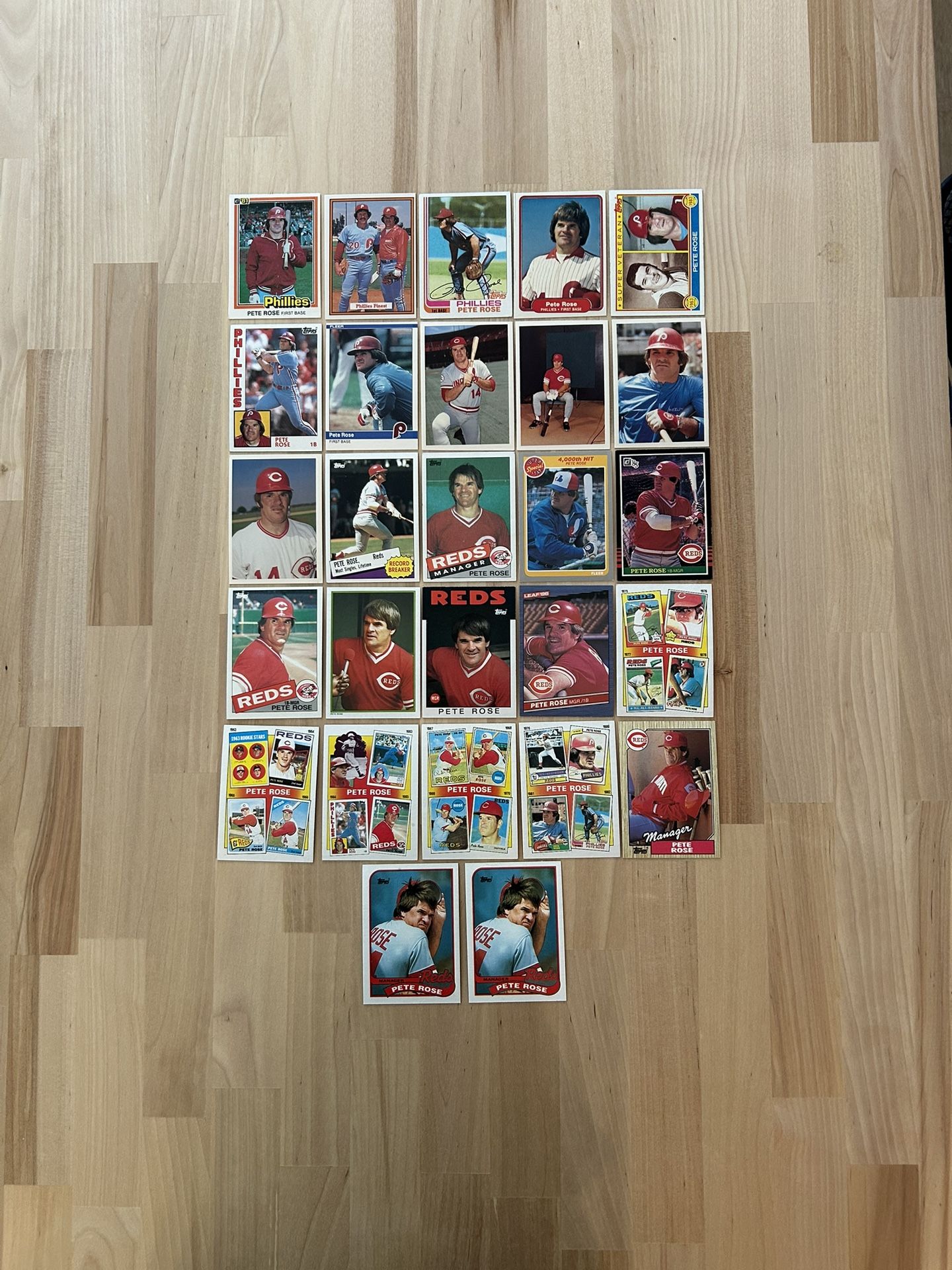 Pete Rose Baseball Cards