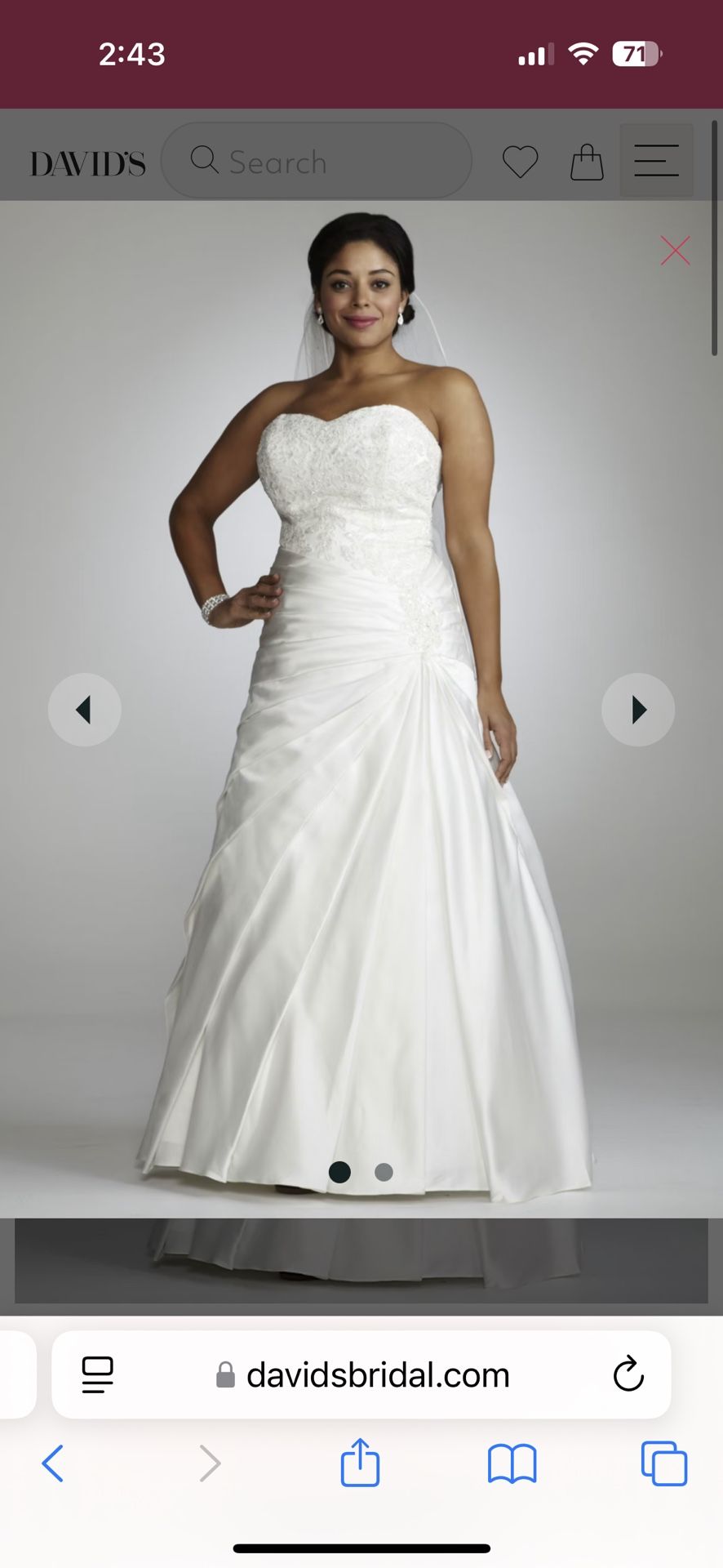 Wedding Dress size 16W