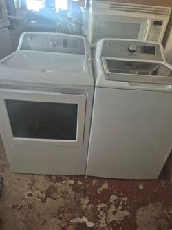 Ge washer and dryer set