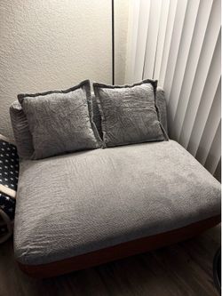 42” Mini Loveseat, Armless Sofa - $50