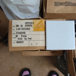 Tiles -5 Boxes Of 80 Peices Available ,Each Box Priced Separately!