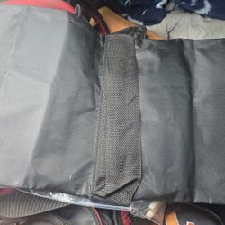 Black Foldable Fabric Organizer Bag 