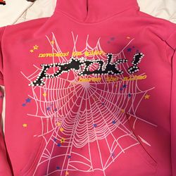 Authentic Pink Spider Hoodie