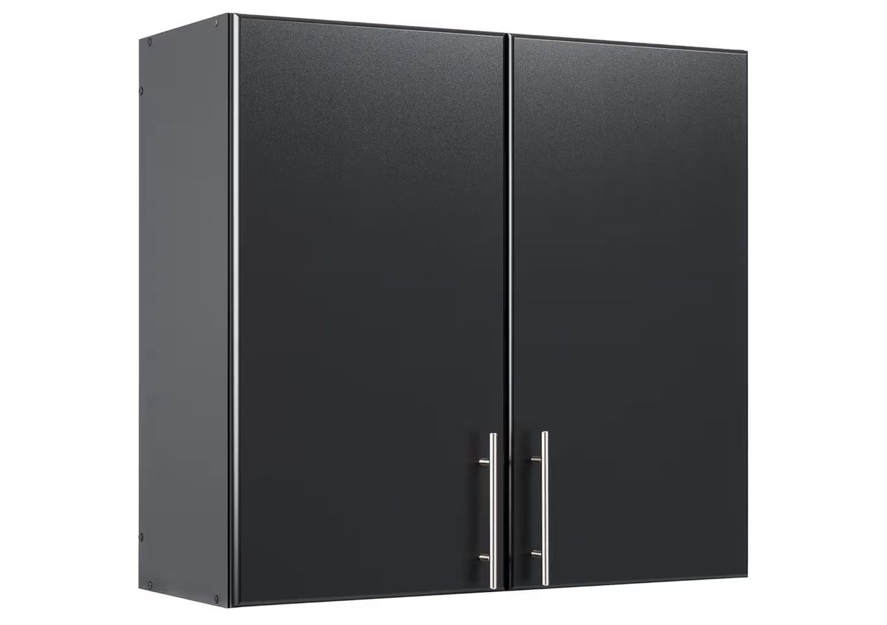 Prepac Elite 32 inch Wall Cabinet, Black