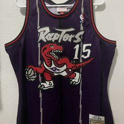 Raptors Number 15 Vince Carter jersey 