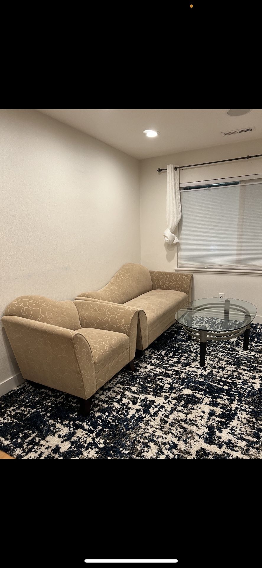 Sofa , Armchair & Coffee Table 